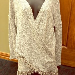 Red Haute Fringe Top